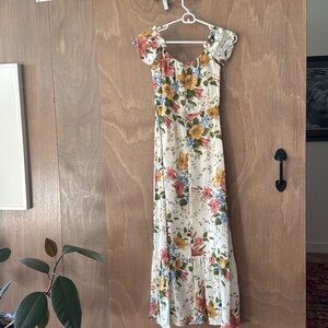 Perfect condition Reformation butterfly dress